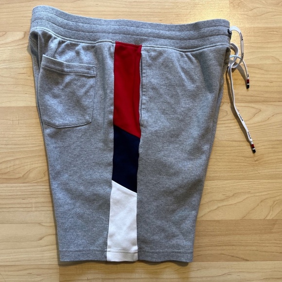 Polo Ralph Lauren Sweat Shorts Men's M Gray Pony Pockets Drawstring - Picture 3 of 9